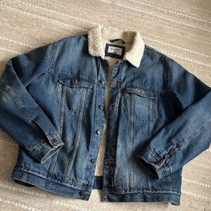 Goodfellow & Co (target) Denim Jacket with shearling Lining